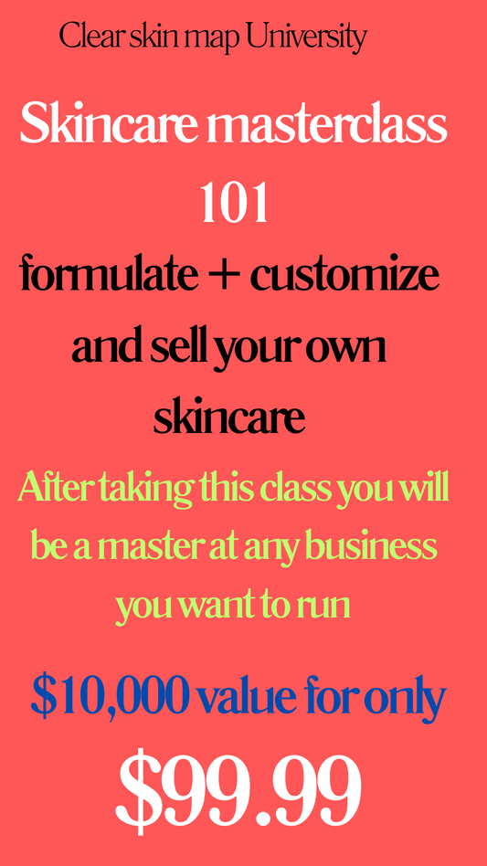 Master formulating course + business launch blueprint